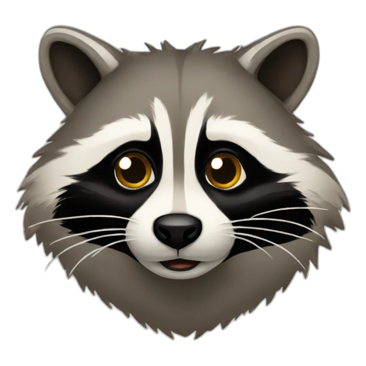 old were-raccoon sticker