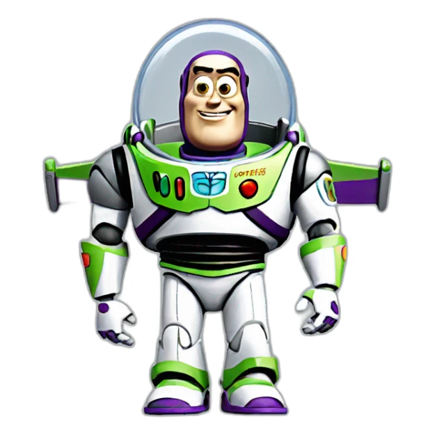 buzz light year sticker