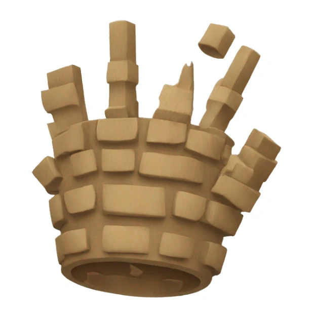 Tres clavos unidos sticker