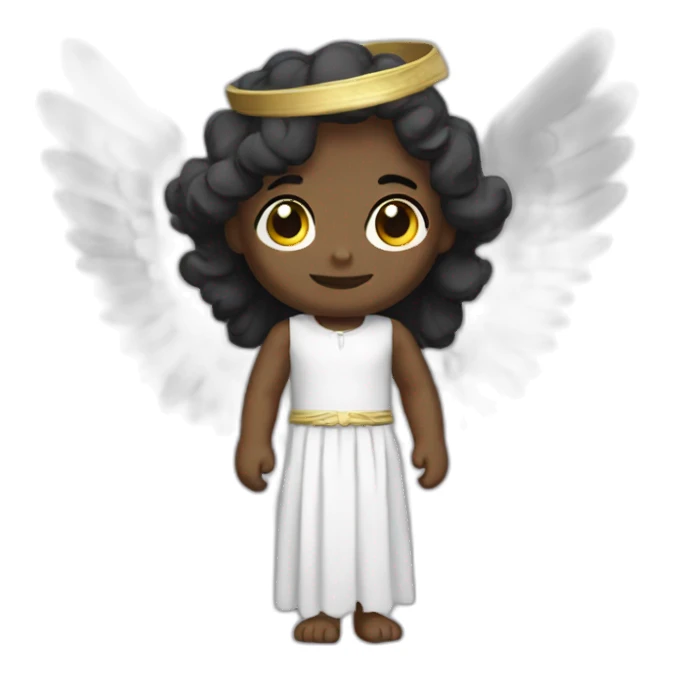 black-winged angel sticker