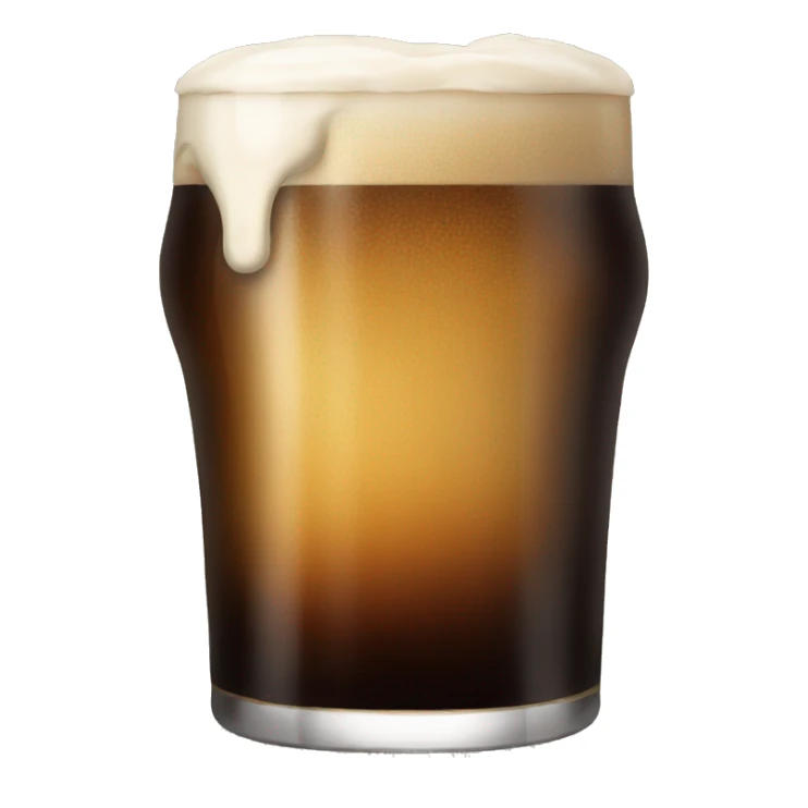 Pint of stout sticker
