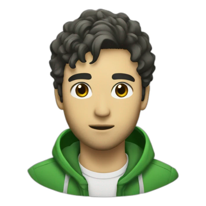 persona verde sticker