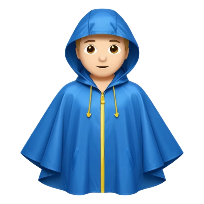 Poncho Raincoat sticker