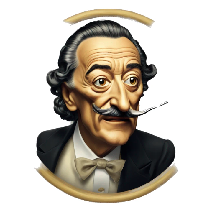 Salvador Dali sticker
