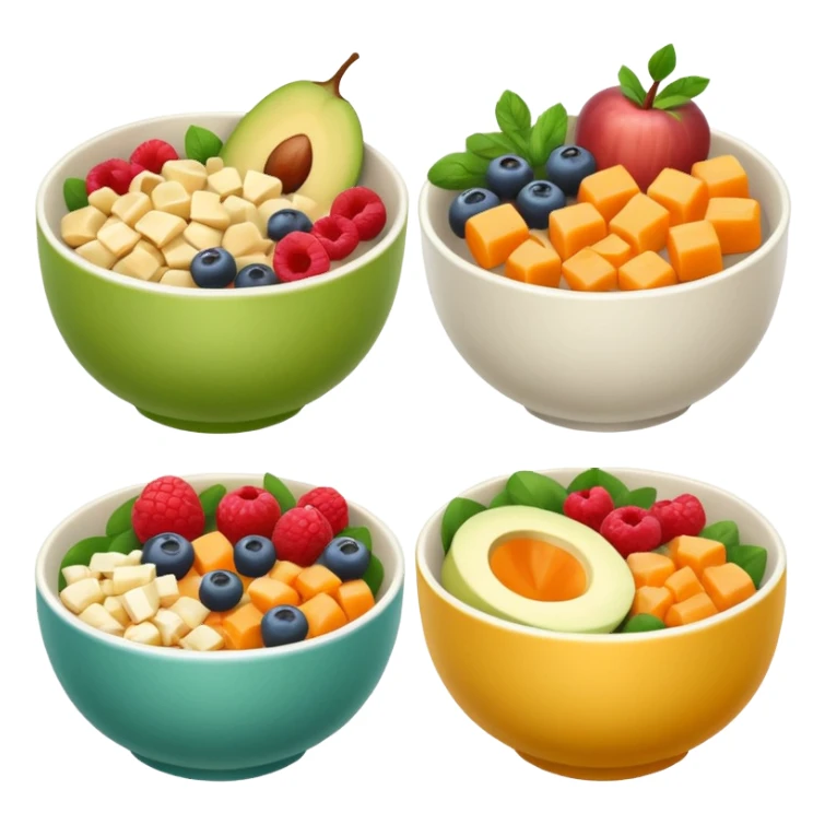 healthy bowls sticker