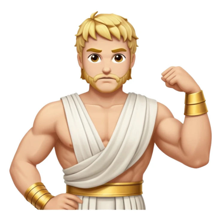 A greek god  sticker