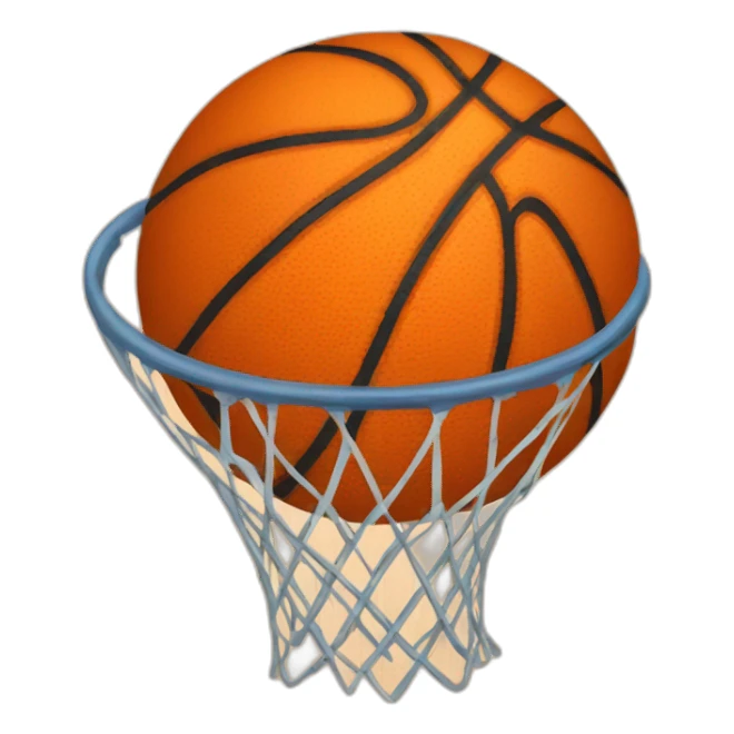 basket-ball sticker