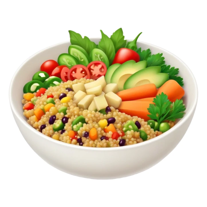 Quinoa bowl  sticker