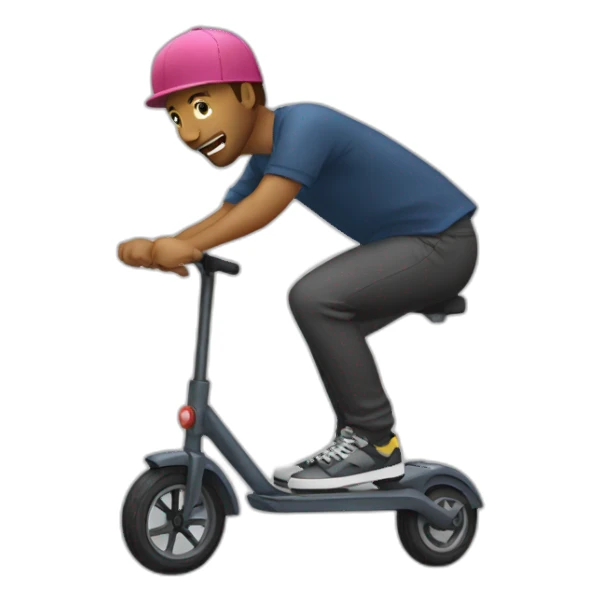 Trottinette freestyle  sticker