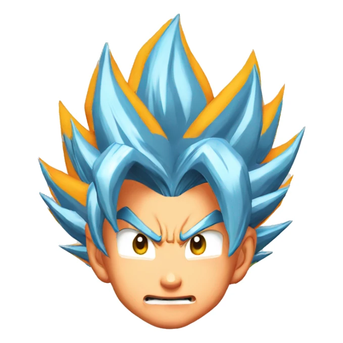 Goku ssj god sticker