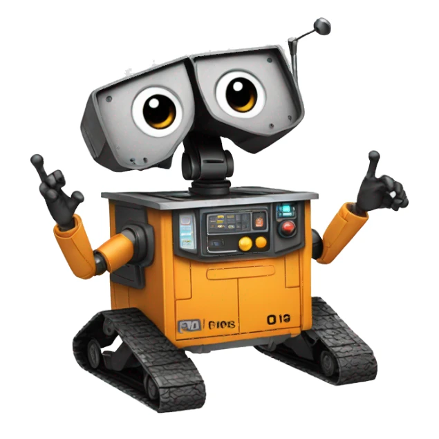 walle partying sticker