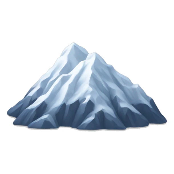 snowy mountain sticker