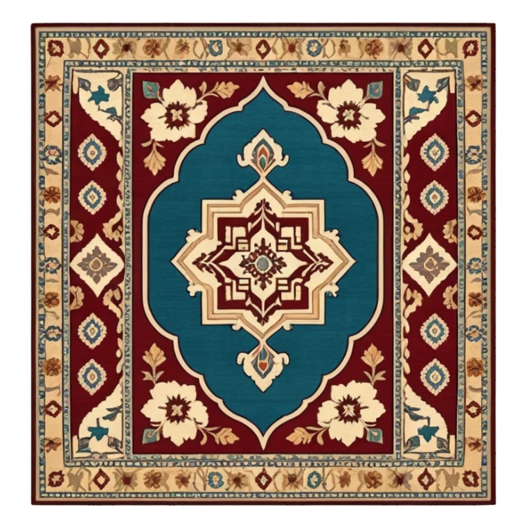 carpet with old design sticker