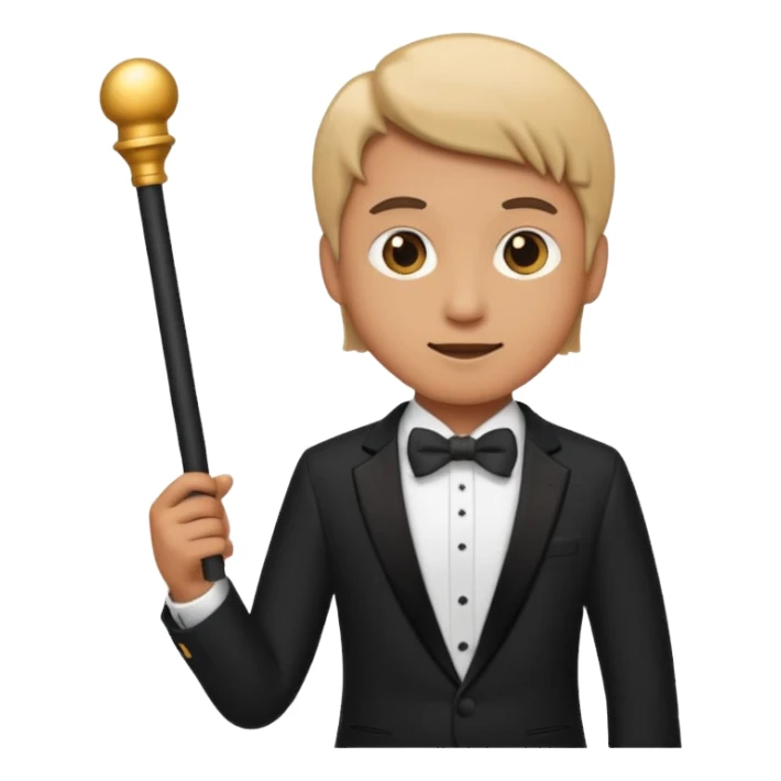 music conductor emoji sticker