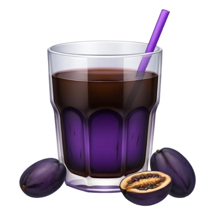 prune juice with prunes on the side sticker