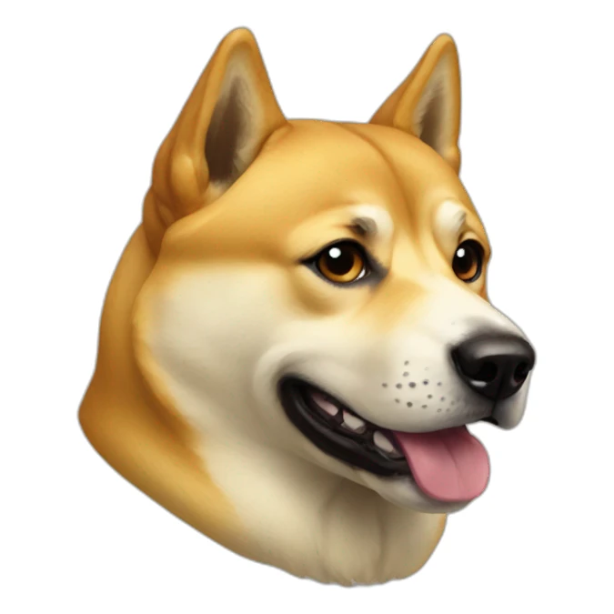 Indecise doge sticker
