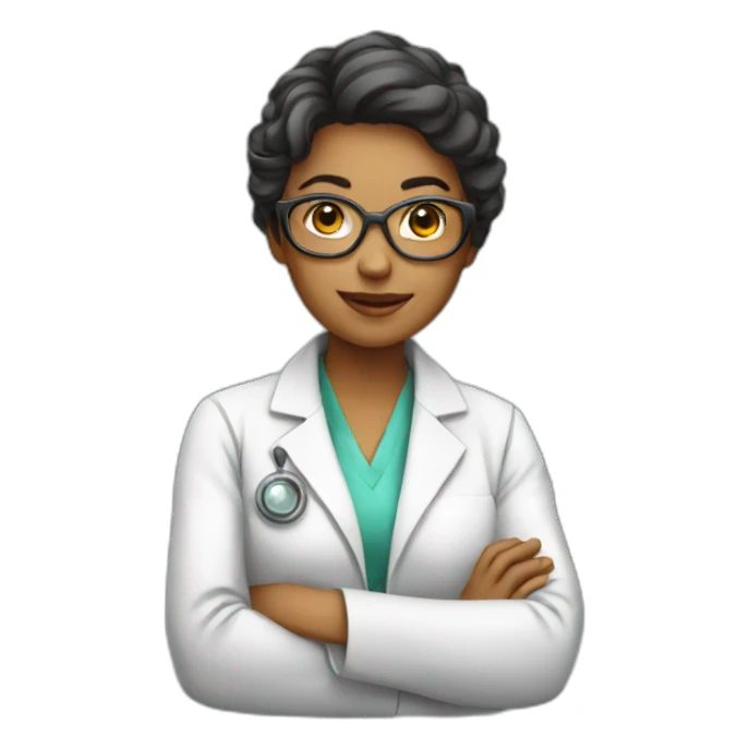 Female Scientist sticker