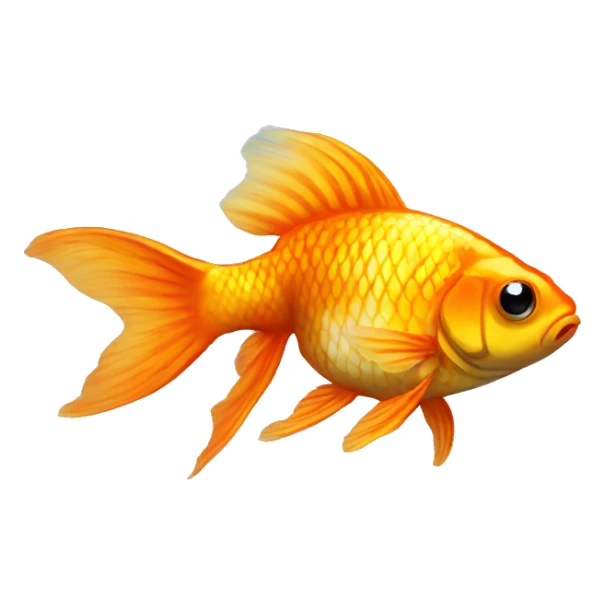 goldfish wearing backpack sticker