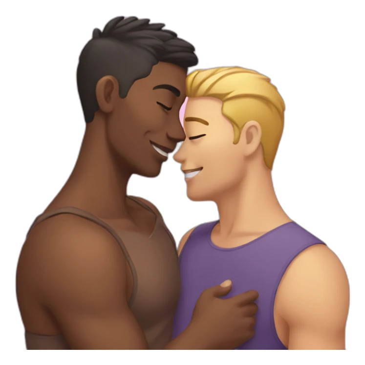 Gay love sticker