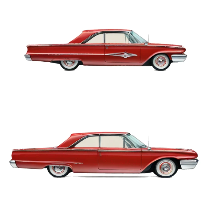 1960 Ford Starliner retromod  sticker