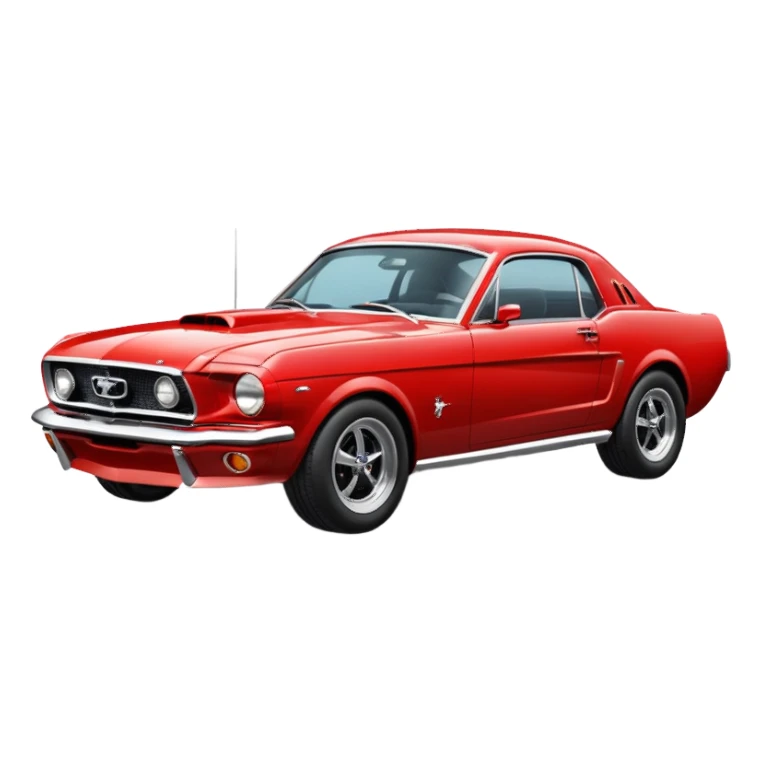 voiture mustang sticker