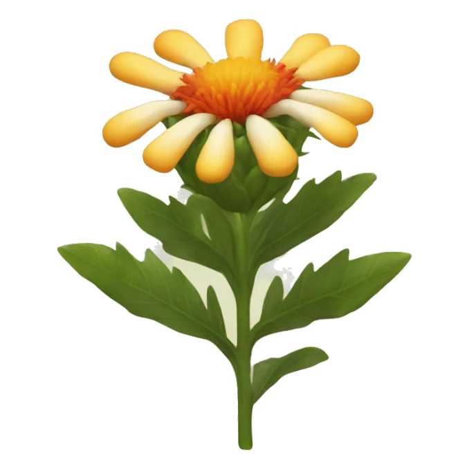 Safflower sticker