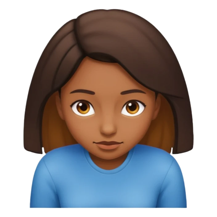 Girl bent over  sticker