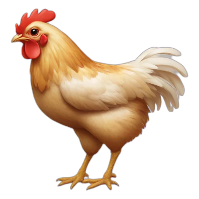 chicken crossed out with an x sticker