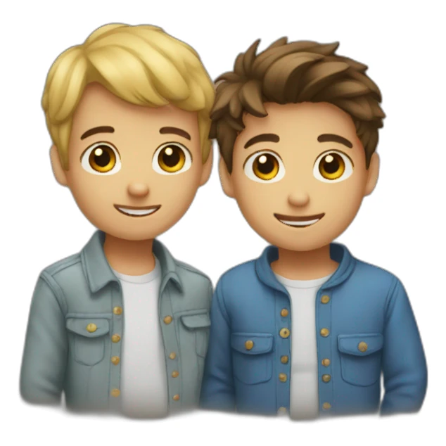 helping little brother sticker