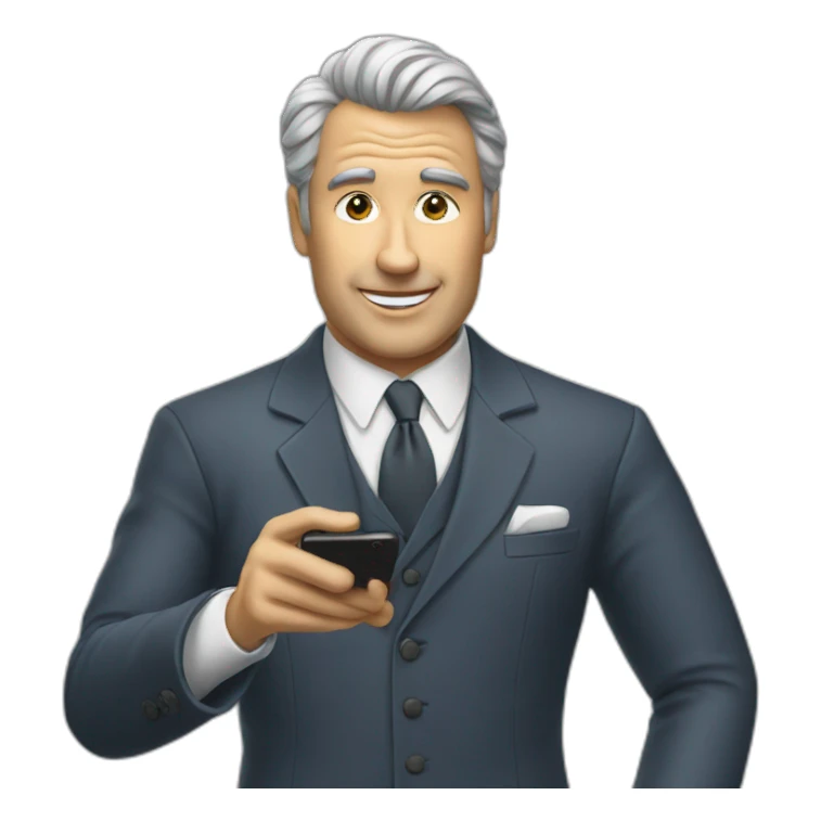 a richman,talk phone sticker