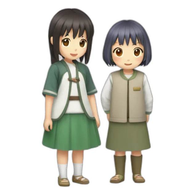 Haku et Chihiro sticker