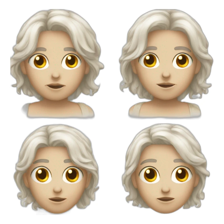 Basically accurate angel with many eyes sticker