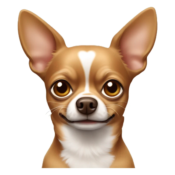 Old brown Chihuahua sticker
