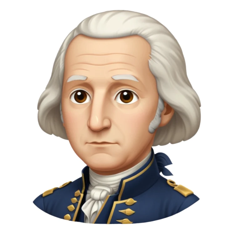 george washington  sticker