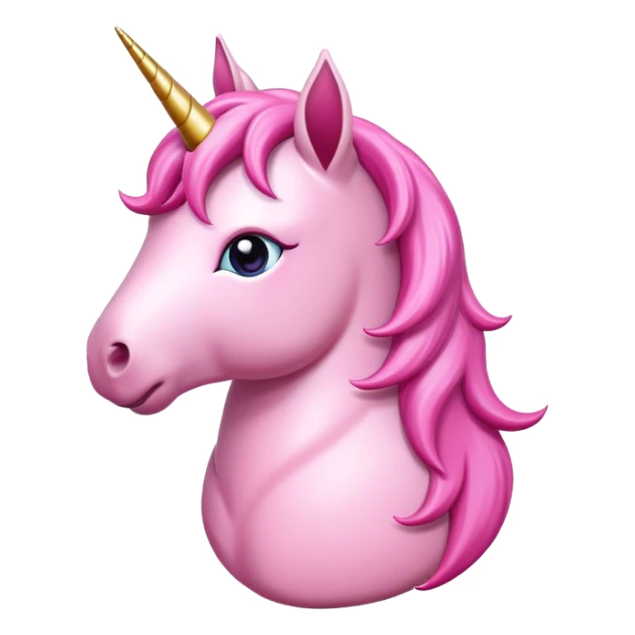 pink unicorn sticker