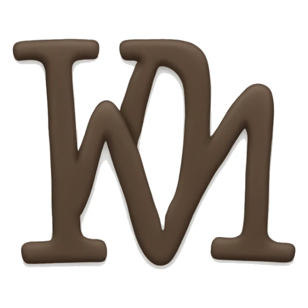 letter W emoji sticker