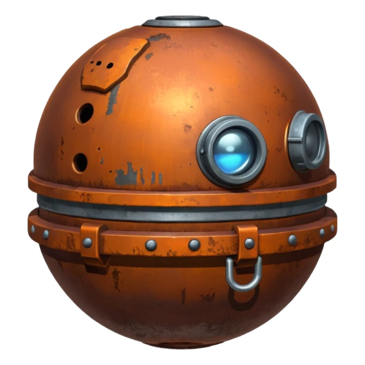 sea ​​mine sticker