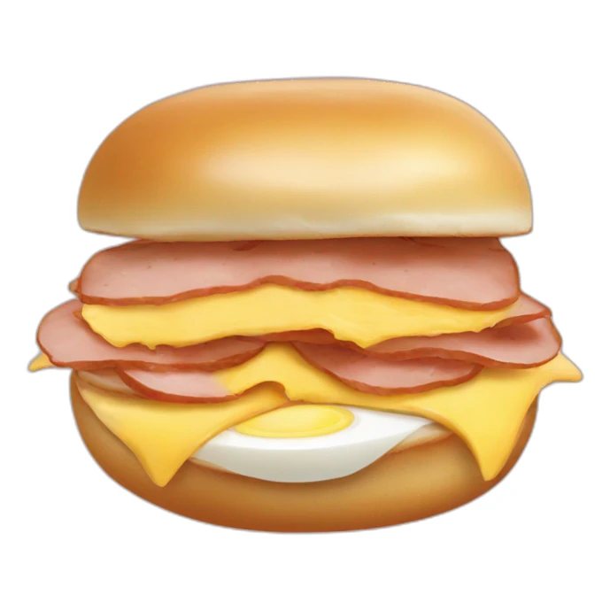 Pork roll egg and cheese bagel sticker