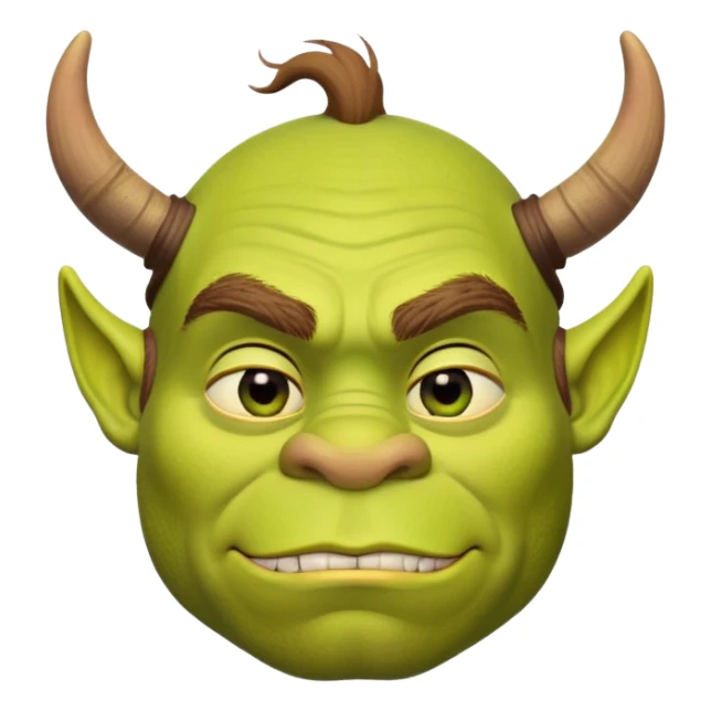 Голый Шрек sticker