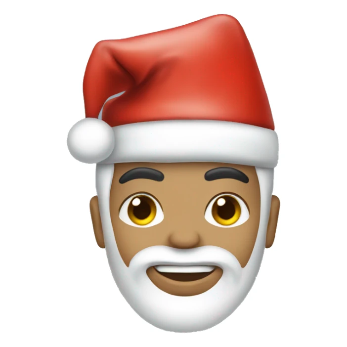 Elvis Presley with santa hat sticker