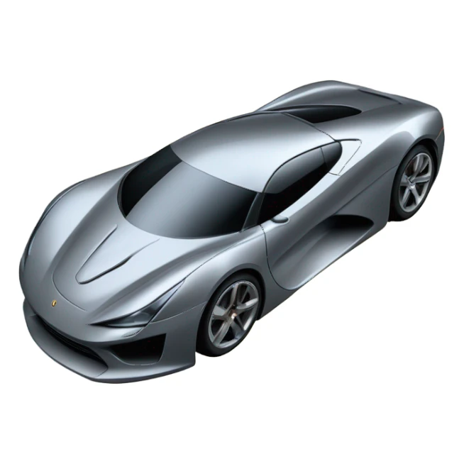 supercar side view sticker