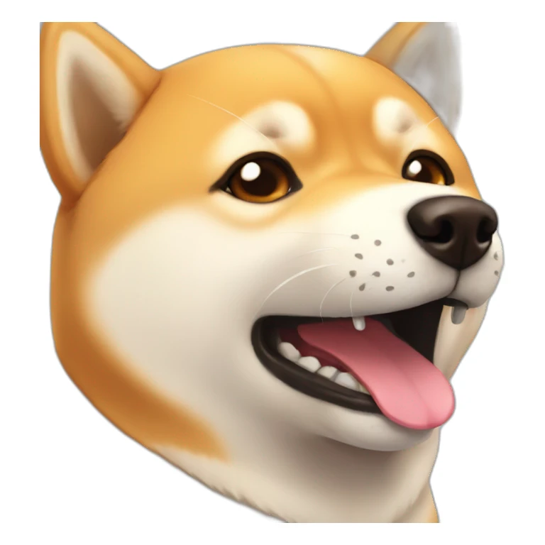 Shiba cry sticker