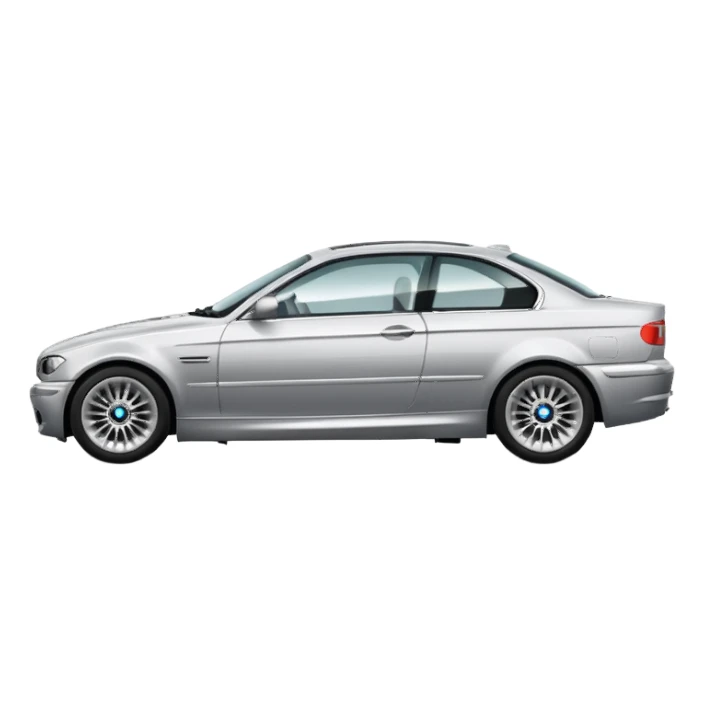 BMW 330ci car side view sticker