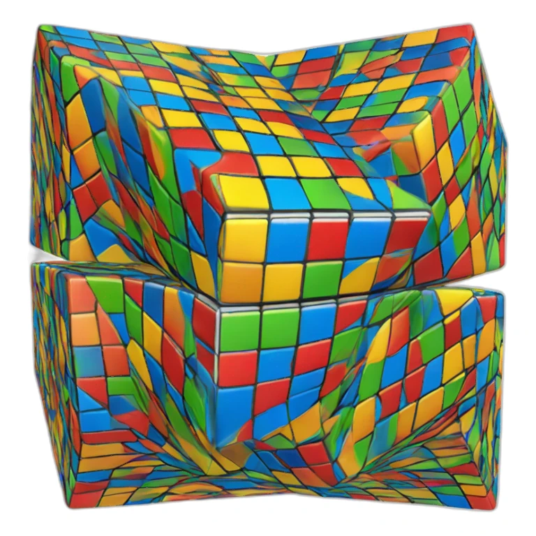 rubik’s cube 3x3x3 sticker