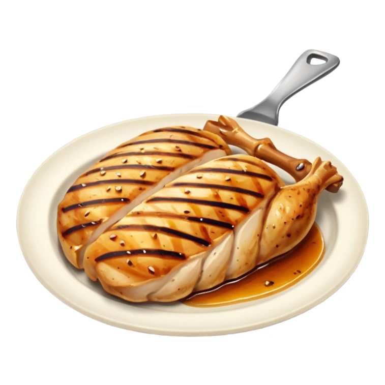 Grilled Chicken breast sticker
