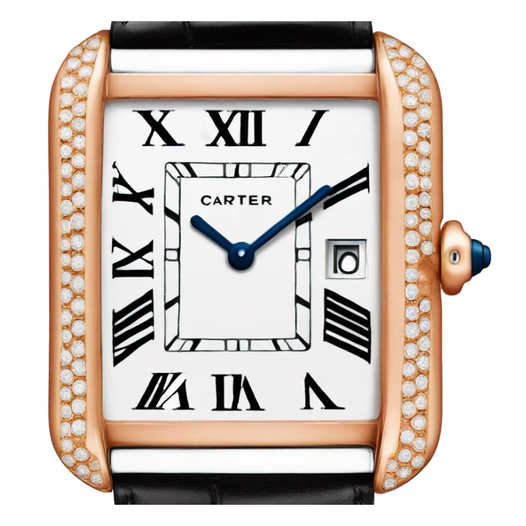 cartier tank watch sticker