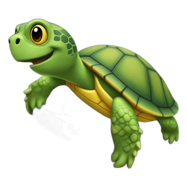Tortue qui surf sticker