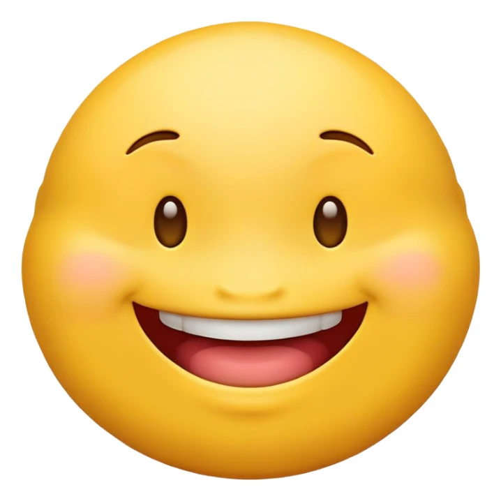 Yellow emoji with fat lips  sticker