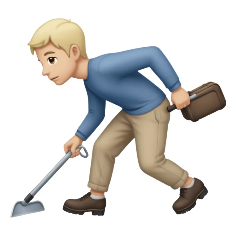 drag your ass (meaning really slow) sticker