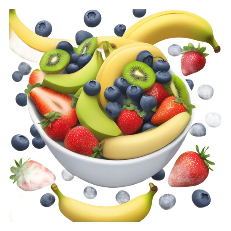Fruit salad sticker